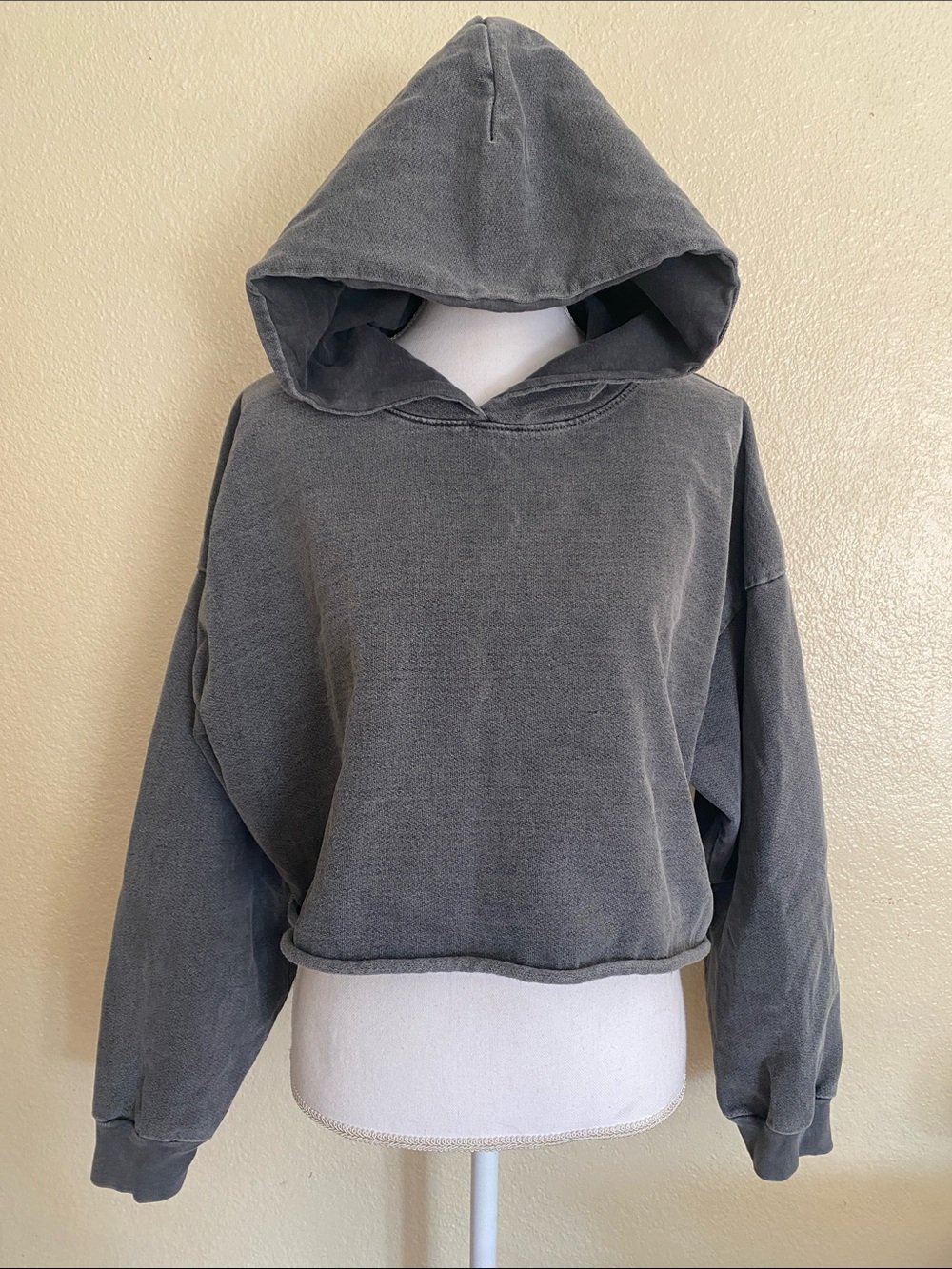 Talentless Cropped Hoodie